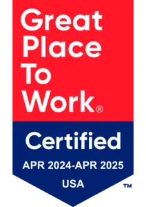 Image: Great Place to Work Certification badge 2024