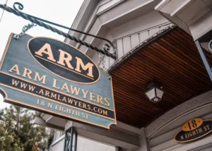 Image: ARM Lawyers Stroudsburg Office Sign
