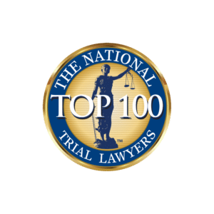 Top 100 trial lawyers badge Joshua Goldberg