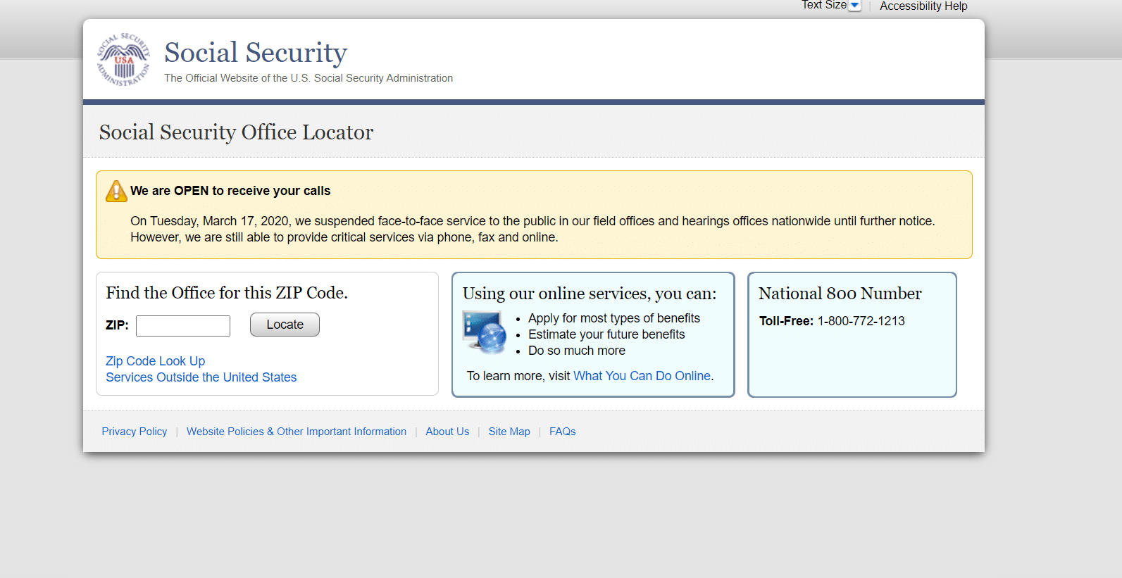 How do I find my local Social Security office? SSD Lawyer